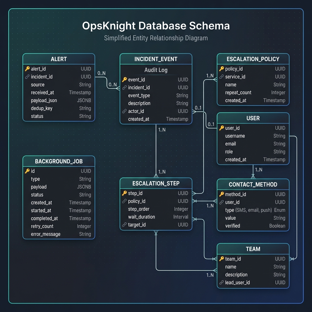 OpsKnight Database Schema